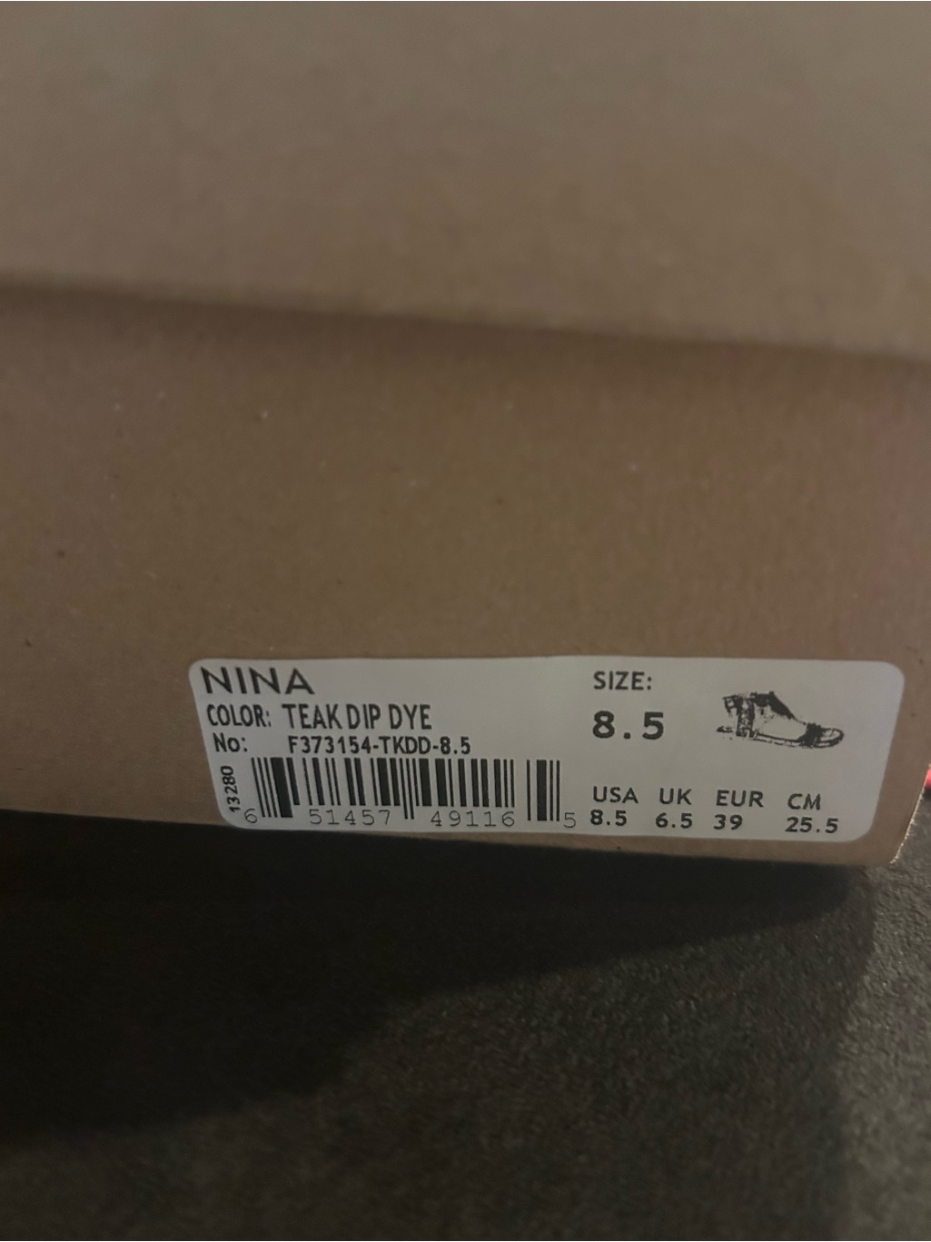 Nwb Bedstu Teak Dip Dye Nina Sandals 8.5 — image 4 of 4
